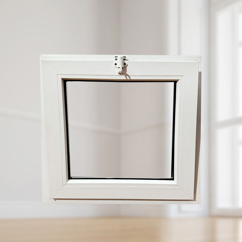 Custom Size Aluminum Awning Glass Window, Security Top Hung Window for Bedroom, Bathroom &amp; High Rise Building