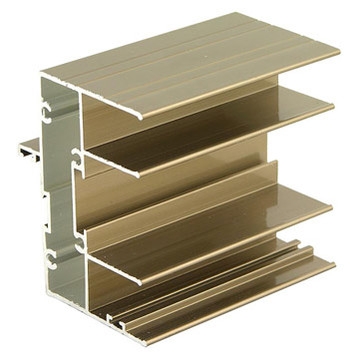 Bedroom Wardrobe Sliding Door Aluminum Extrusion Profile Sliding Door Safety Windows and Doors Standard