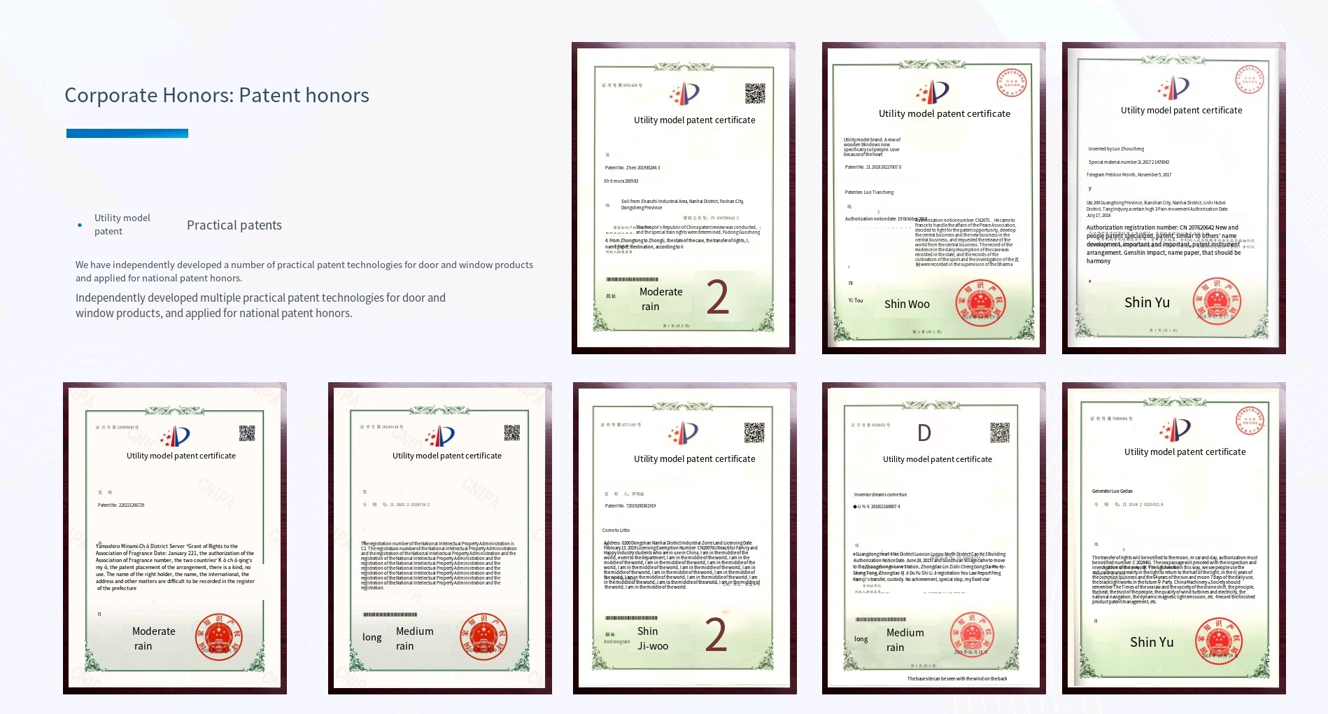 Honor Certificate 2