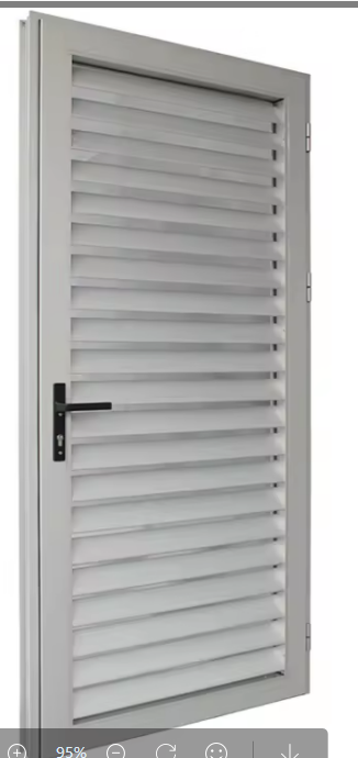 TOMA Aluminum Glass Louver Windows Aluminium Louver Door High Quality Rotatable Aluminum Glass Shutter Windows Doors