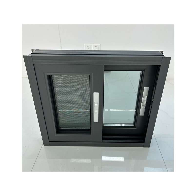 Modern Stainless Steel Screen Netting Hurricane Impact Thermal Break Aluminum Sliding House Windows Doors Horizontal Opening