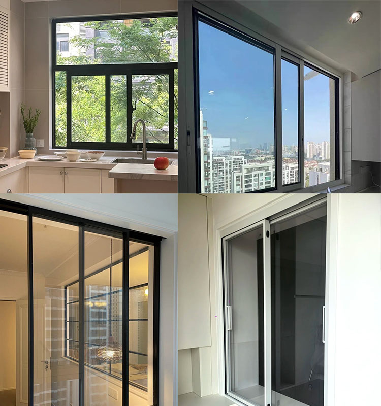Custom 6063-T5 Architectural Thermal Break Aluminum Frame Profiles for Casement Doors and Windows, Greenhouse, Curtain Wall
