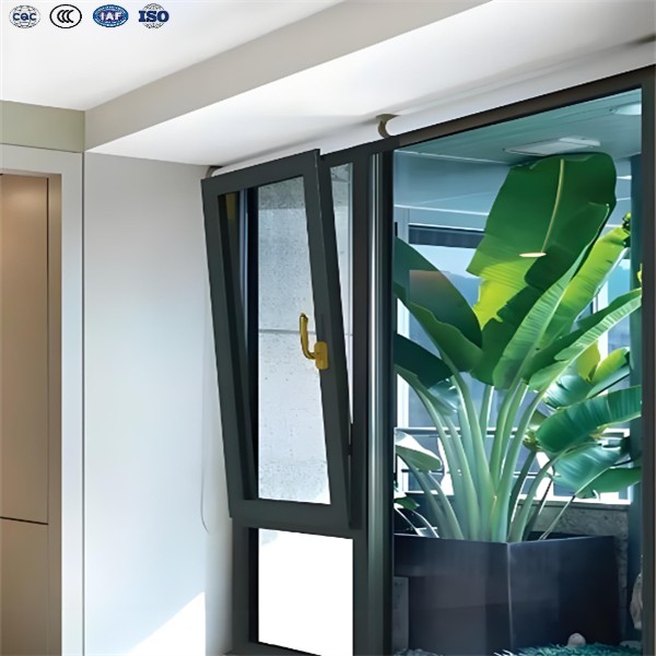 Aluminium Low-E Glass Custom Design Australian Standard Residential French-Style Aluminium Framed Casement Windows Bay windows
