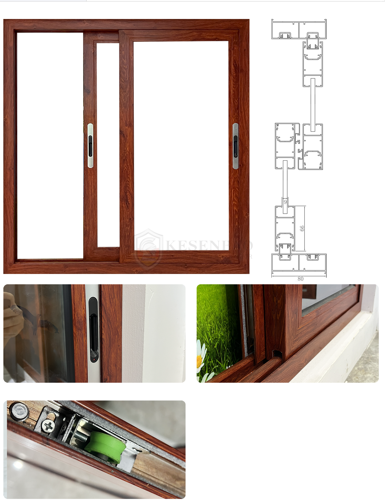 98# Three Tracks Sliding Window Design