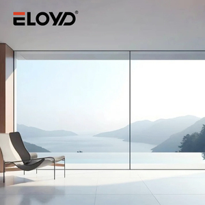 Eco-friendly Aluminum Alloy Panoramic Sliding Door Double Glazed