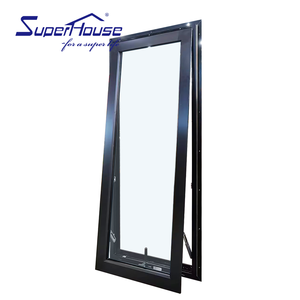 AAMA Certified Aluminum Awning Window Thermal Break LowE Glazing Energy Saving Insulated Soundproof for Bathroom Bedroom