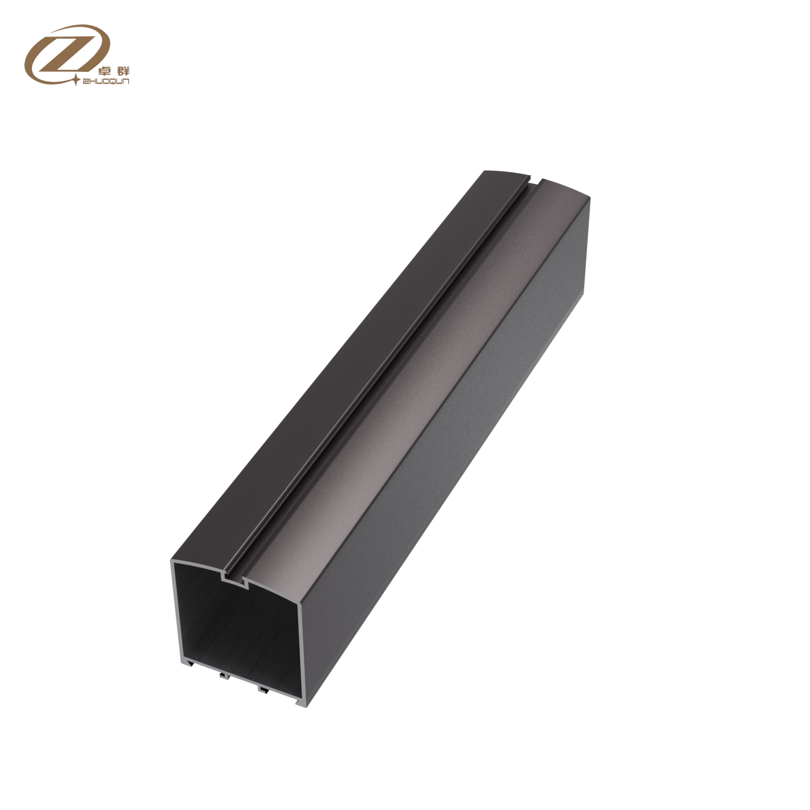 OEM 6000 Series Powder Coated Alloy Extruded Aluminum Custom Glass Door Frame With Welding &amp; Bending Services
