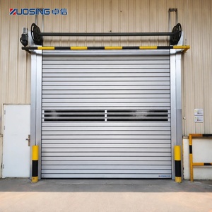 Rigid Aluminum Rapid Door for Logistics Warehouse