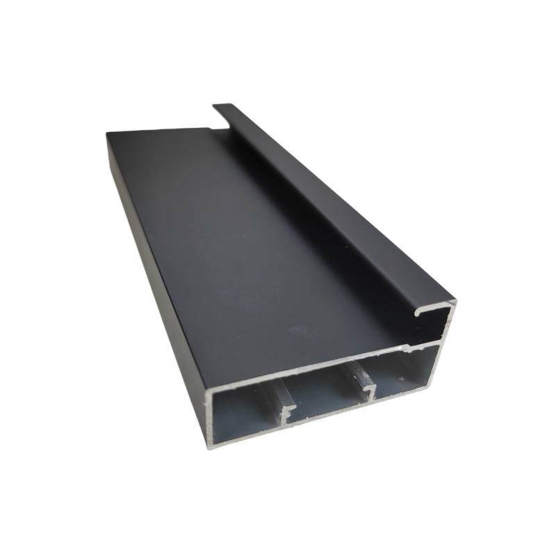 Aluminum Glass Cabinet Door Profiles 45Mm Aluminium Cupboard Profile Aluminium Profile For Kitchen Cabinets