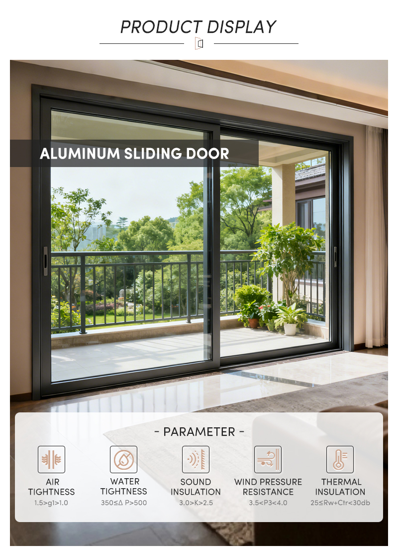 Aluminum doors design