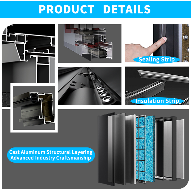2026 OEM PSL Premium Quality Aluminum Wooden Home Villa Residential Entrance Security Front Entry Exterior Doors for Houses