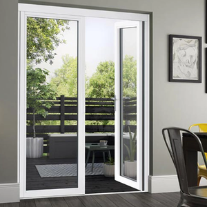 Aluminum Alloy Craftsman Style Security Windproof Waterproof Exterior Front Entry Door for Apartment Wine Cellar Basement