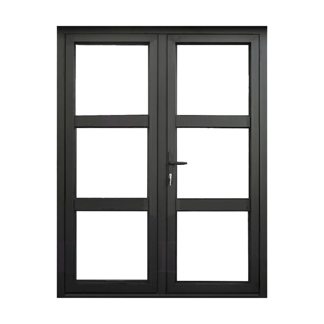 House Main Door Black Aluminium Profile Sliding Wardrobe Multi Sliding Front Door