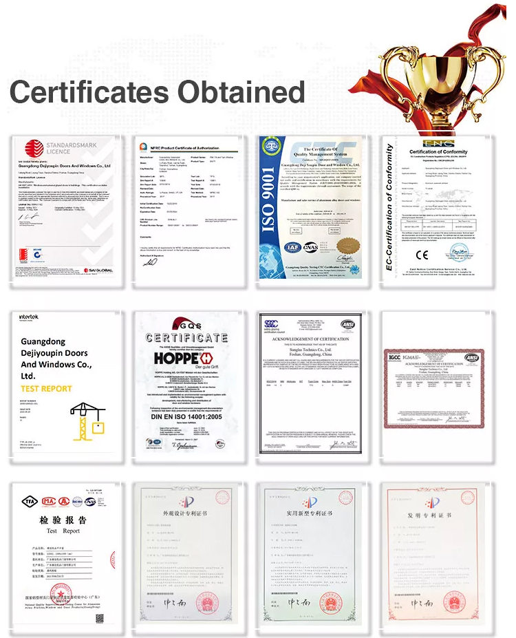 Certifications Proof