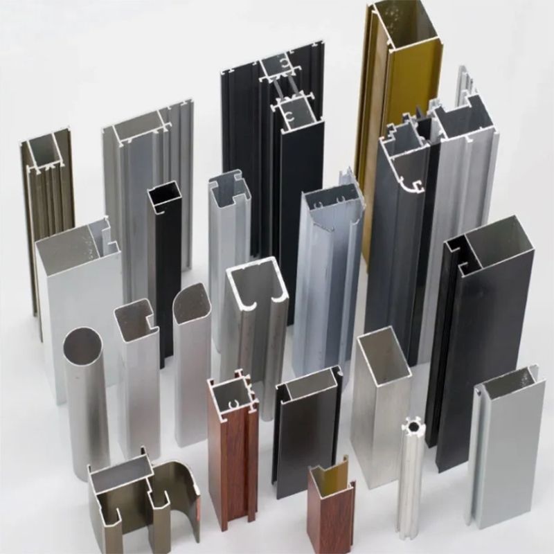 6063 T5 Heavy Duty Aluminum Alloy Architectural Extrusion Profiles for Window and Door Frame Systems