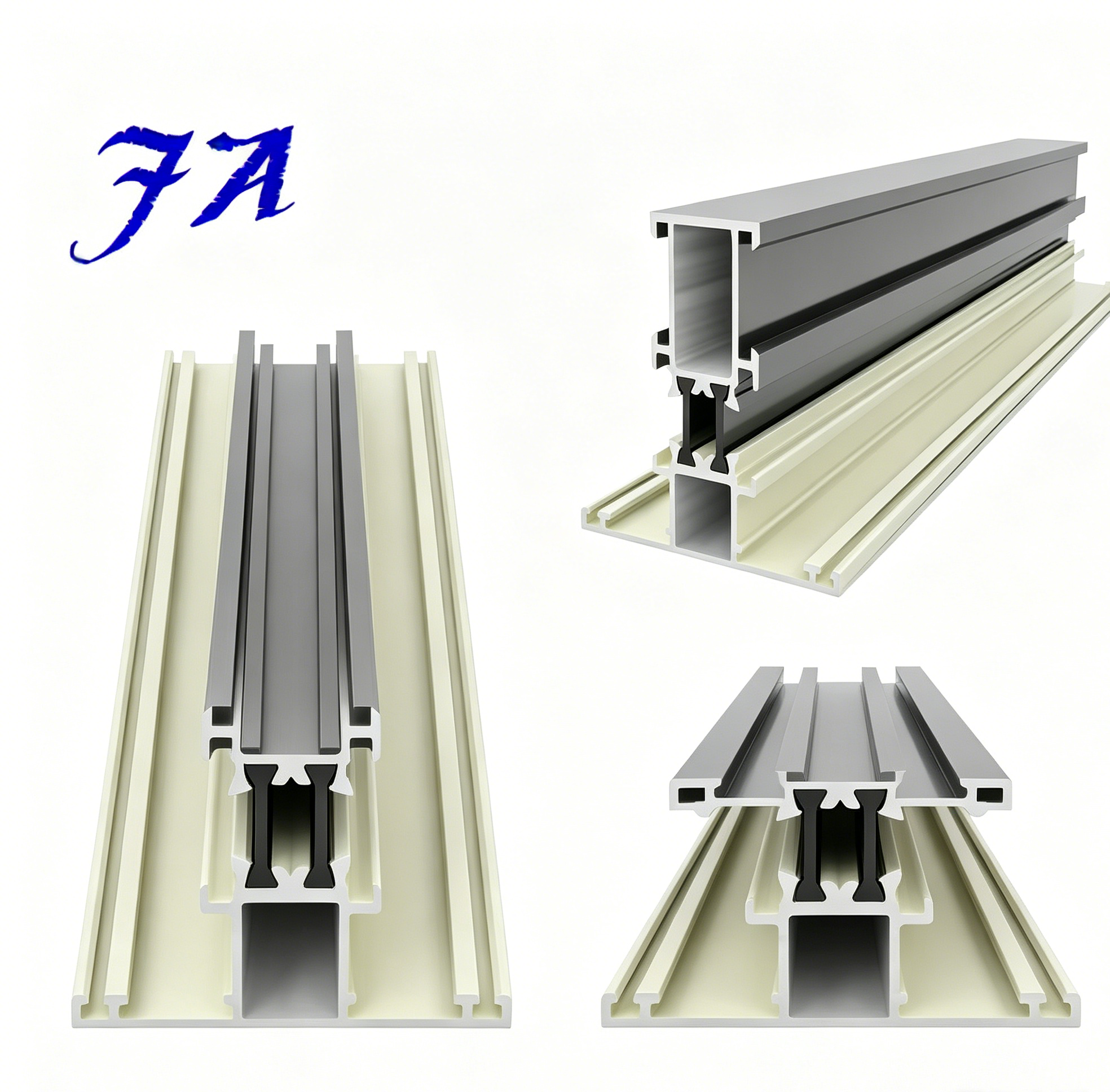 Bedroom Wardrobe Sliding Door Aluminum Extrusion Profile Sliding Door Safety Windows and Doors Standard