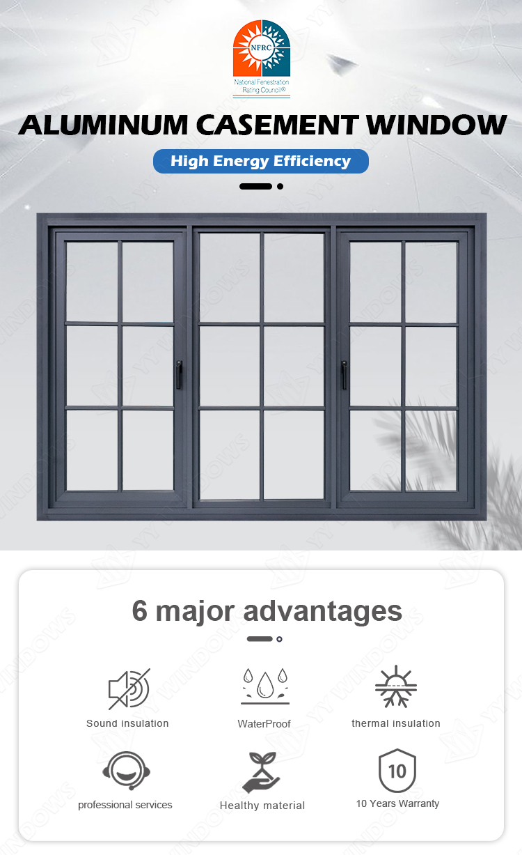 Aluminum Casement Window Display 1