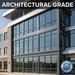 Commercial Grade Aluminum Awning Window with Crank Handle