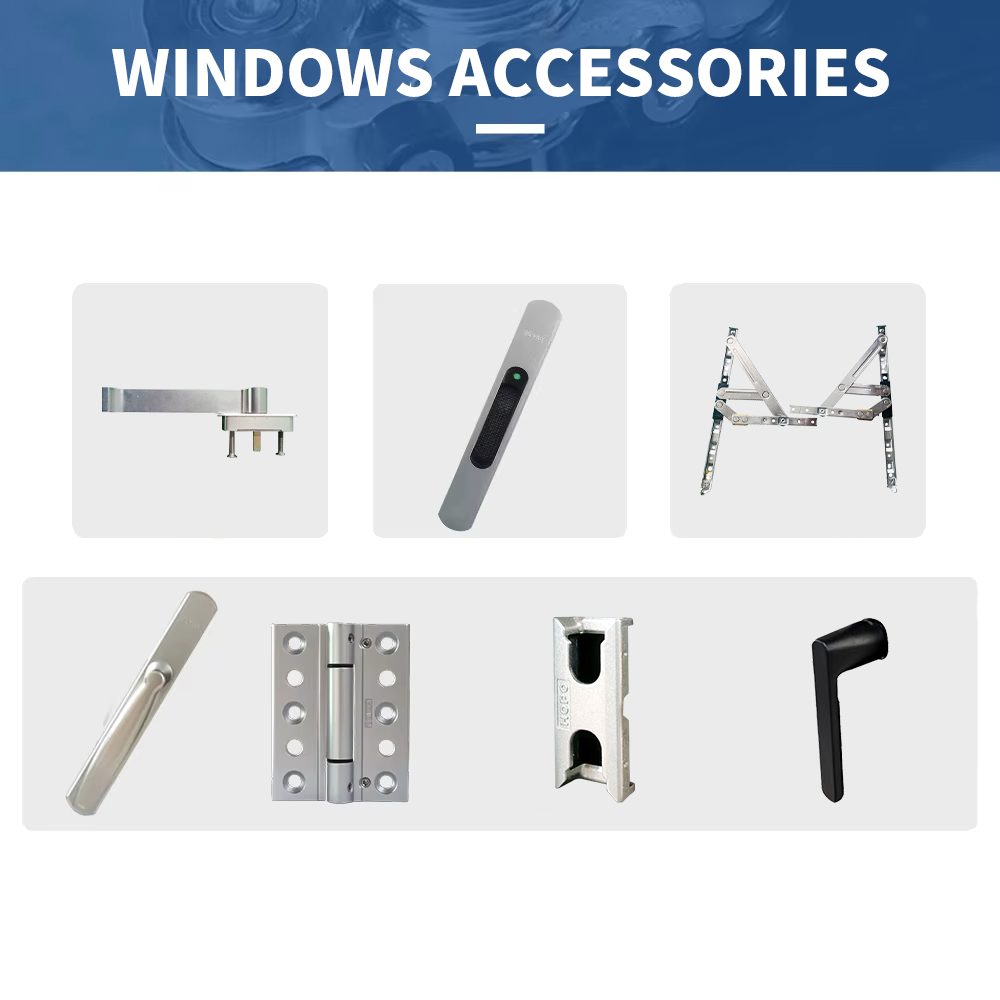 Customizable Color Modern Gas Strut Pass Through Aluminum Alloy Frame Window Folding Flip Out Push Out Awning Glass Windows