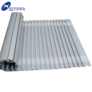 Vertical or Horizontal Roller Shutter Aluminum Tambour Door Up Door