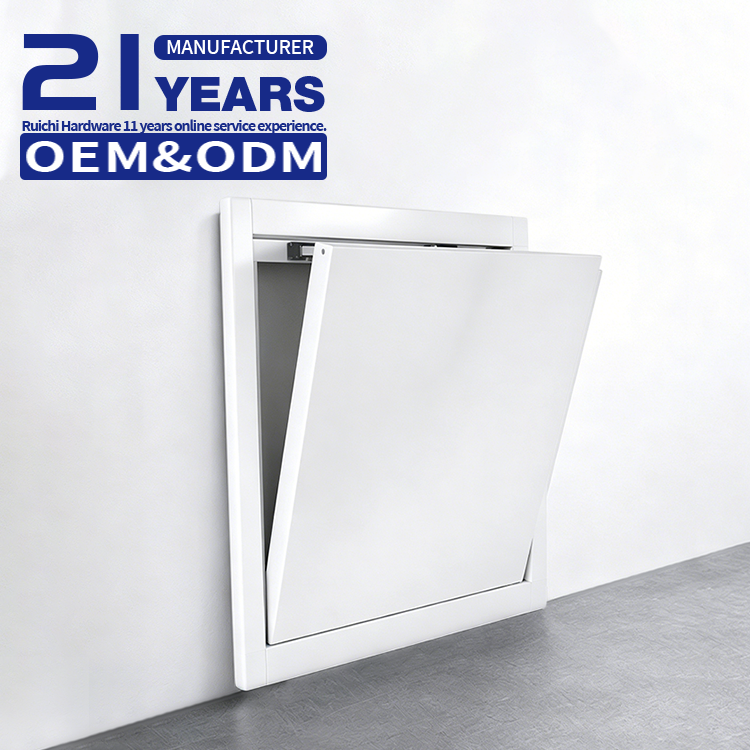 Aluminum Made with Standard Powder Coated White Finish Camlocked HVAC Access Door