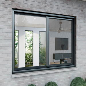 Soundproof thermal break double glazed aluminum doors