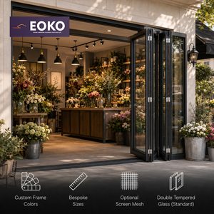Heavy Duty Certified Aluminum Bi-Fold Fenestration Door