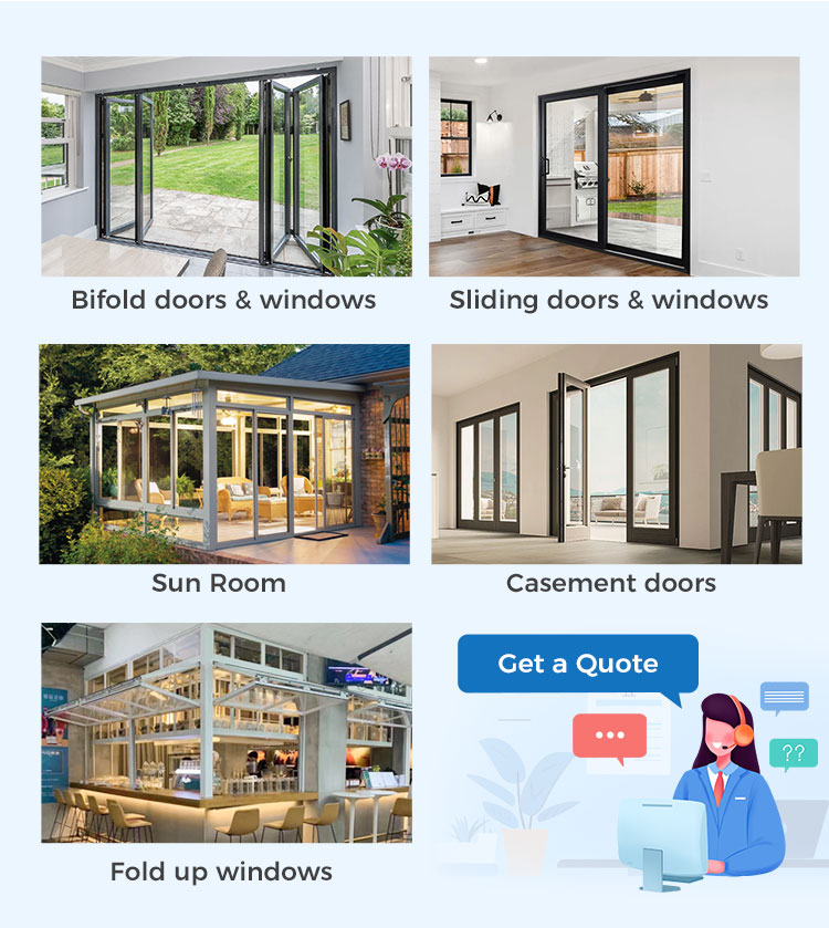 Vertical Bifold Window Design