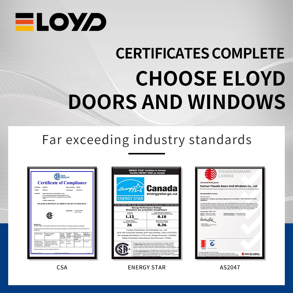 Modern Aluminum Alloy Glass Patio Sliding Door With Waterproof &amp; Heat Insulation For Villa Exterior And Garden Use