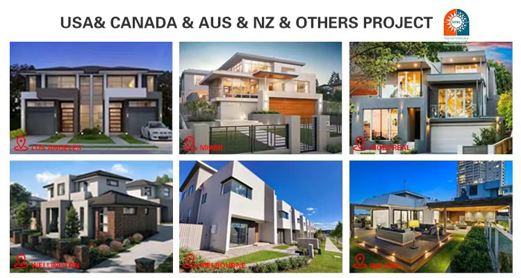 NFRC Tilt and Turn Black Narrow Frame Double Glazed Thermal Break Modern Residential Aluminum Windows House Aluminium Window