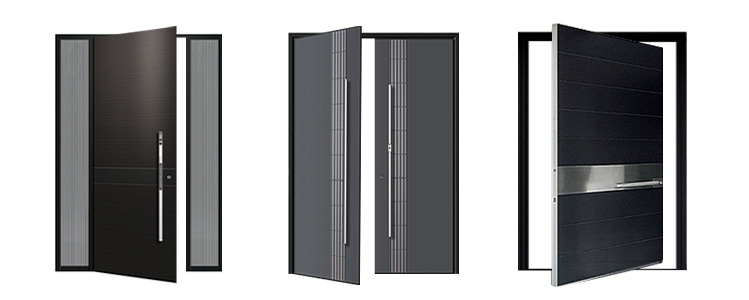 Architectural entrance door styles showcase