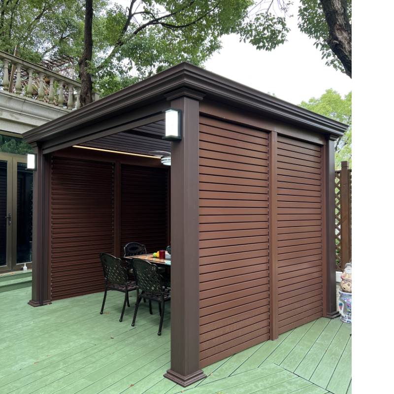 Factory Price windows Door Fence Louver Openable Privacy Screen Shutter Adjustable Louvers Aluminium