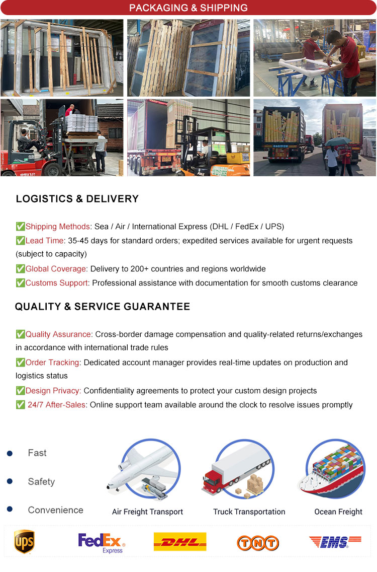 Packaging & Shipping Specifications