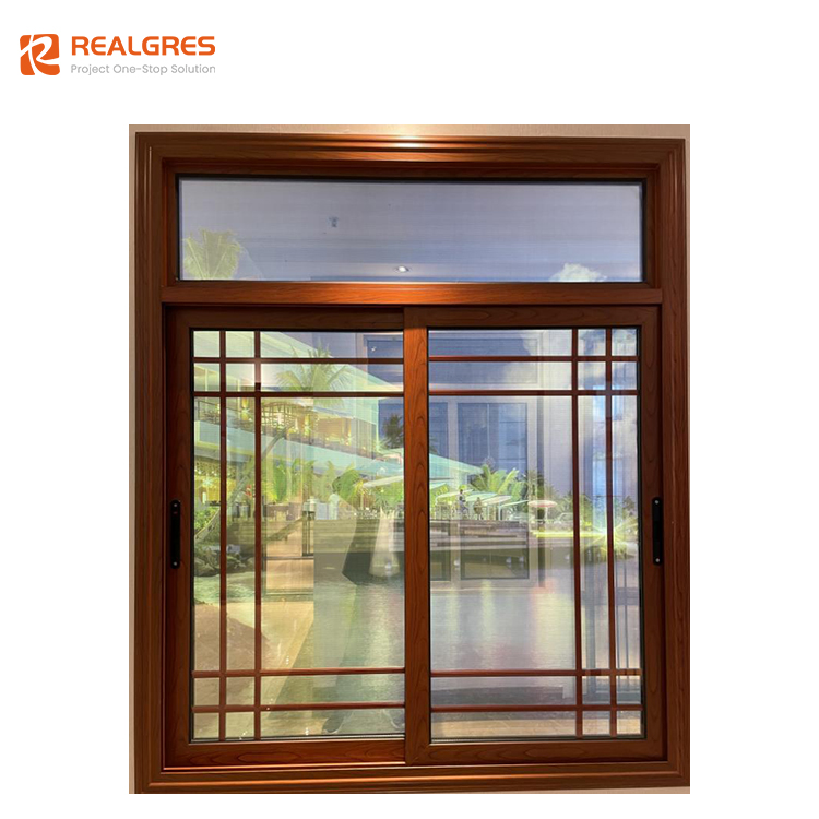 Realgres Hurricane Proof Sliding Aluminum windows Bullet Proof Kitchen windows and Doors