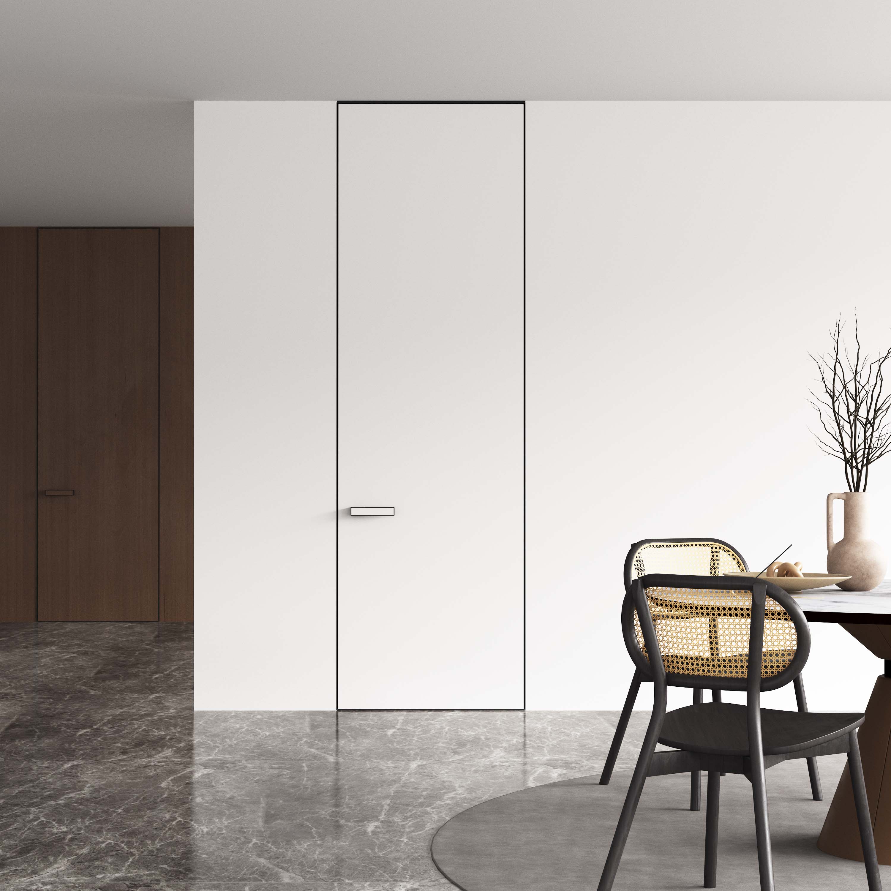 Frameless Door Architecture