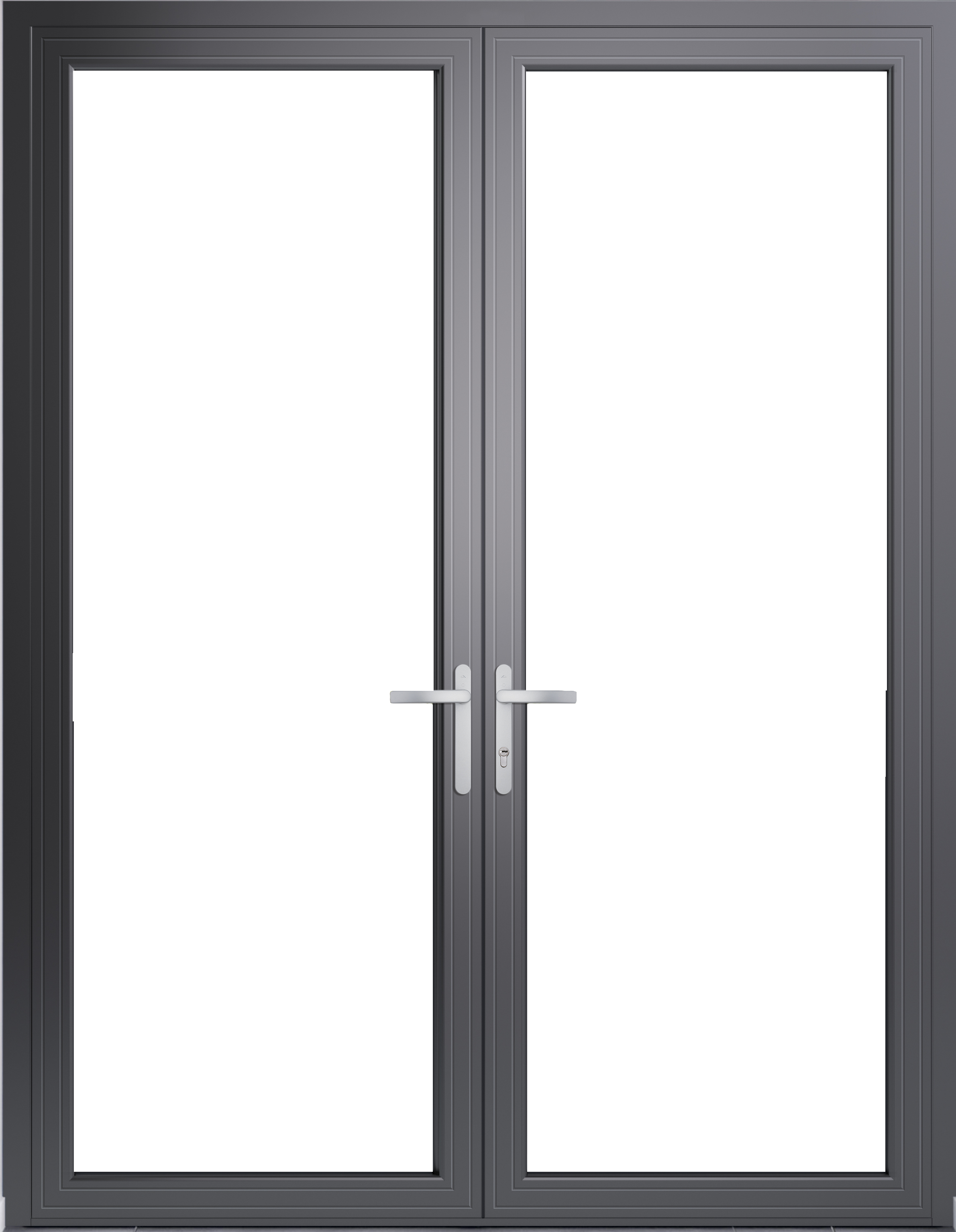80 Series Modern Black Frame Aluminum Alloy Glass Doors For Residential Use Hurricane Resistant Waterproof Aluminium Doors