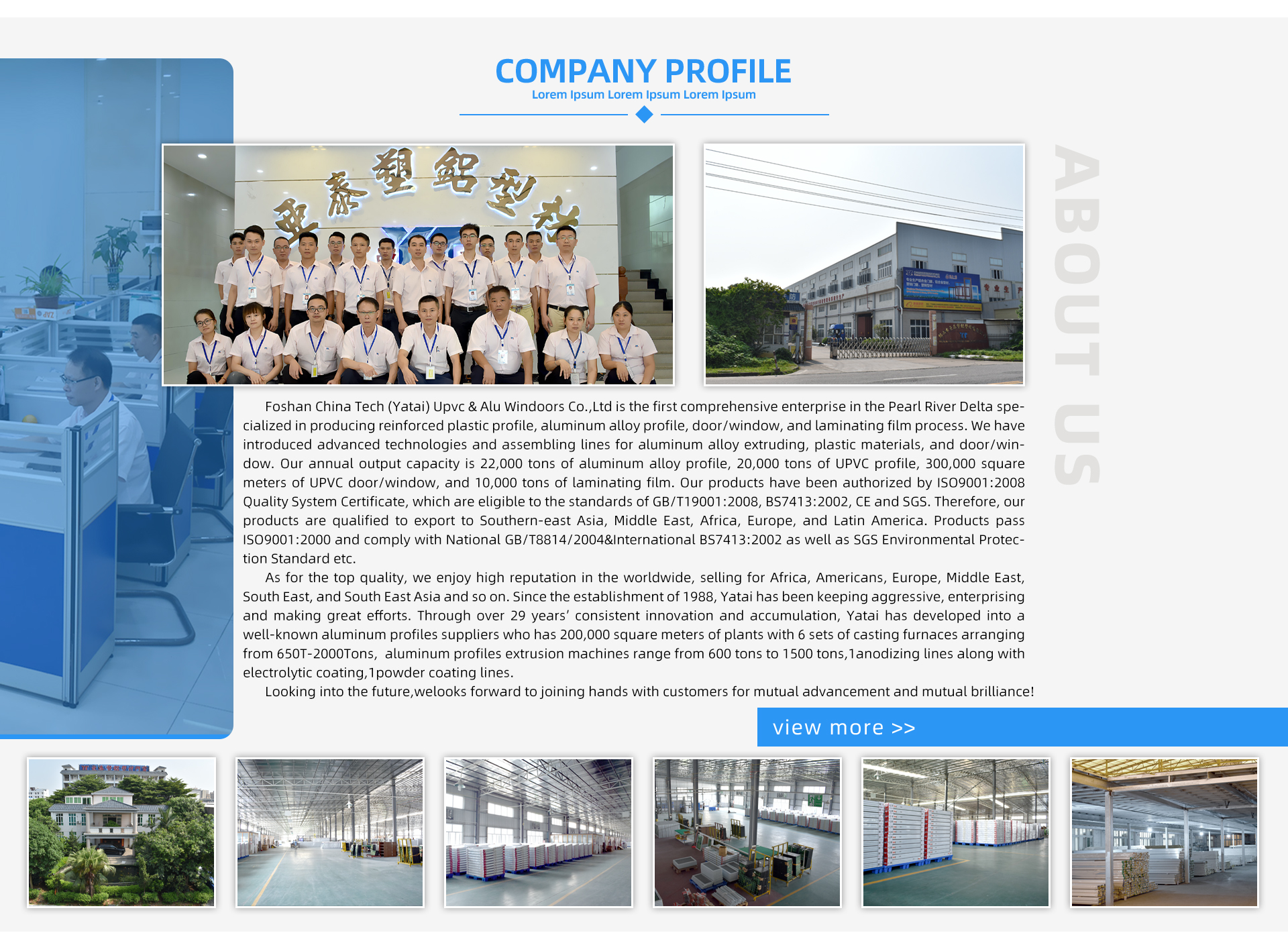 Factory Overview