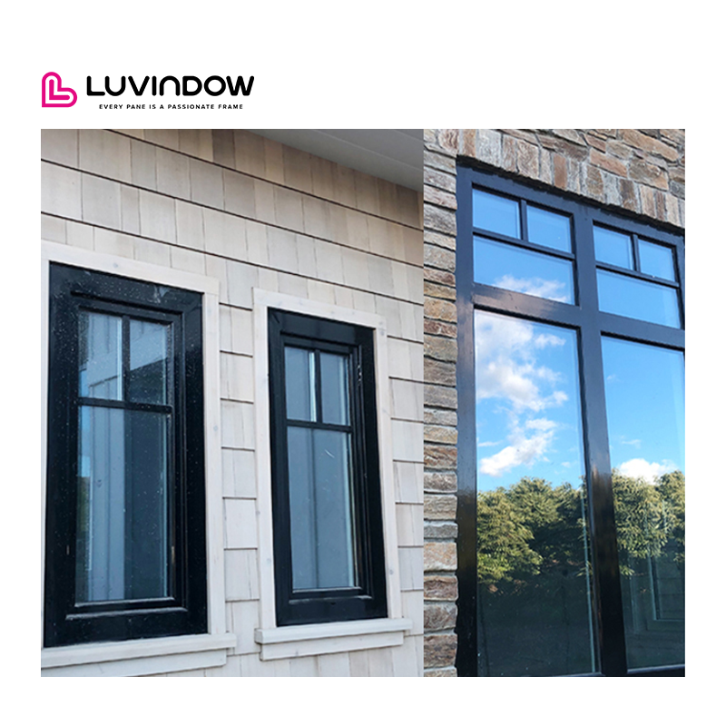 CIsland Modern Housing Project Exhibition White Aluminum Frame Tilt Turn Window