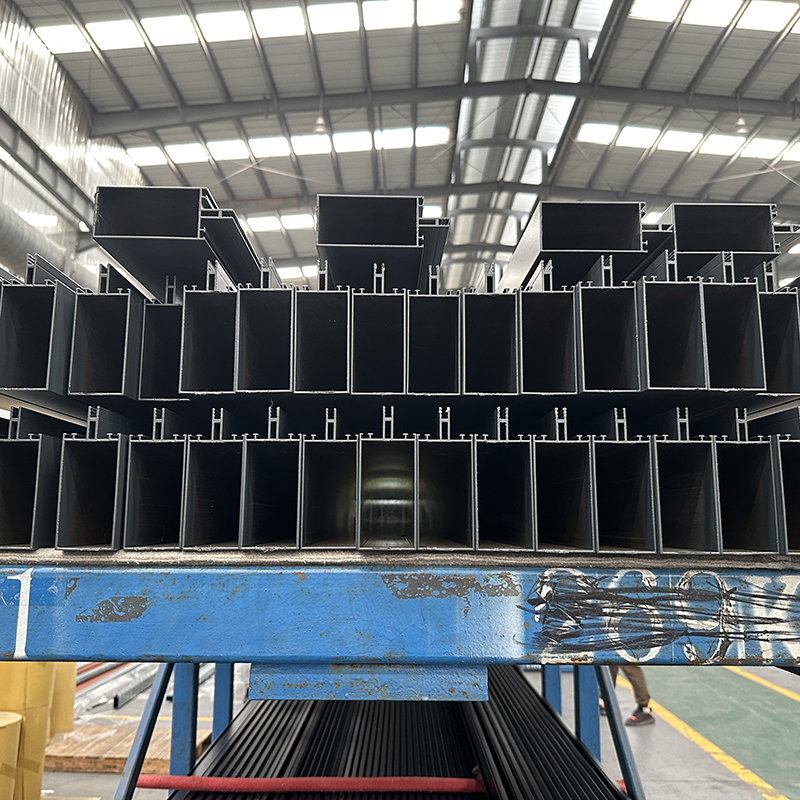 High Quality 6000 Series Aluminium Extrusion Profiles for Casement Sliding Windows and Doors with Cutting Service