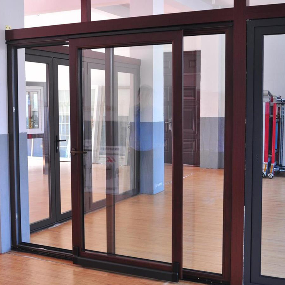 Zhejiang Customized Design Aluminum Entrance Doors Exterior Villa High Security Doors Aluminum Front Entry Pivot Doors