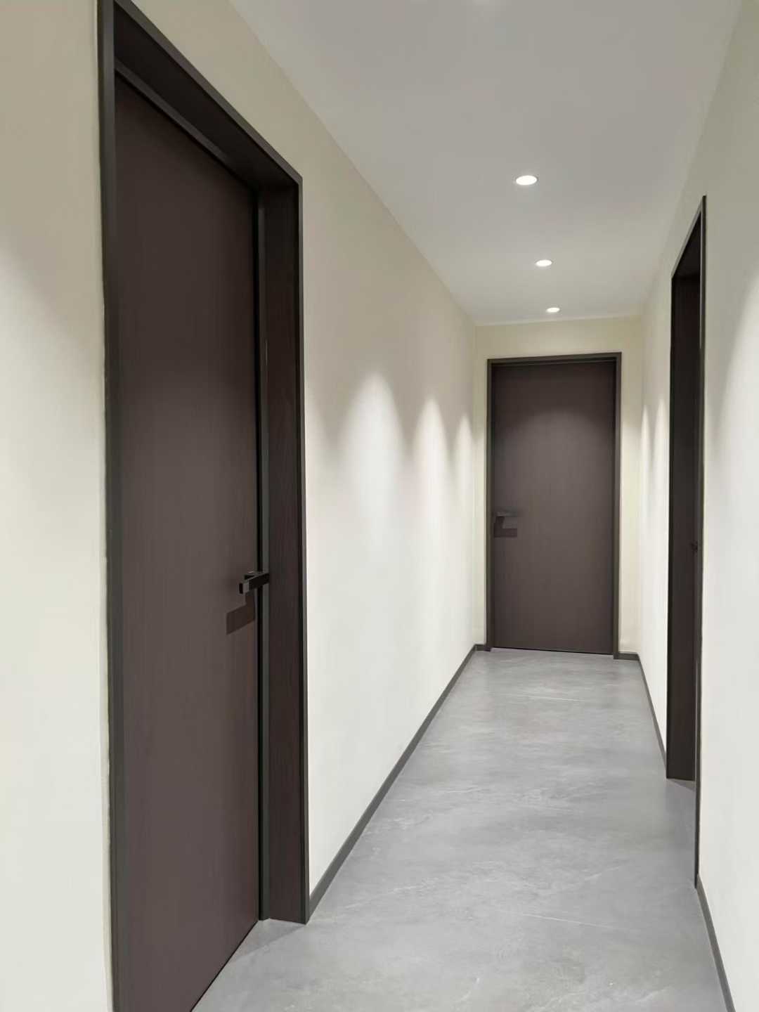 Simple Indoor Ecological Aluminum Honeycomb Wooden Frameless Door Indoor Painting Invisible Hidden Door