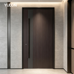 Aluminum Villa Exterior Door Multi Point Lock With Side Panel