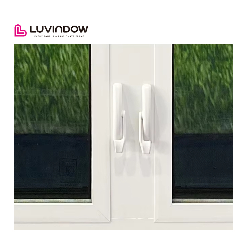 Minimalist Style Easy Operate Crank Casement Window Aluminum Frame for Kitchen Apartment Luxury Villa Installations