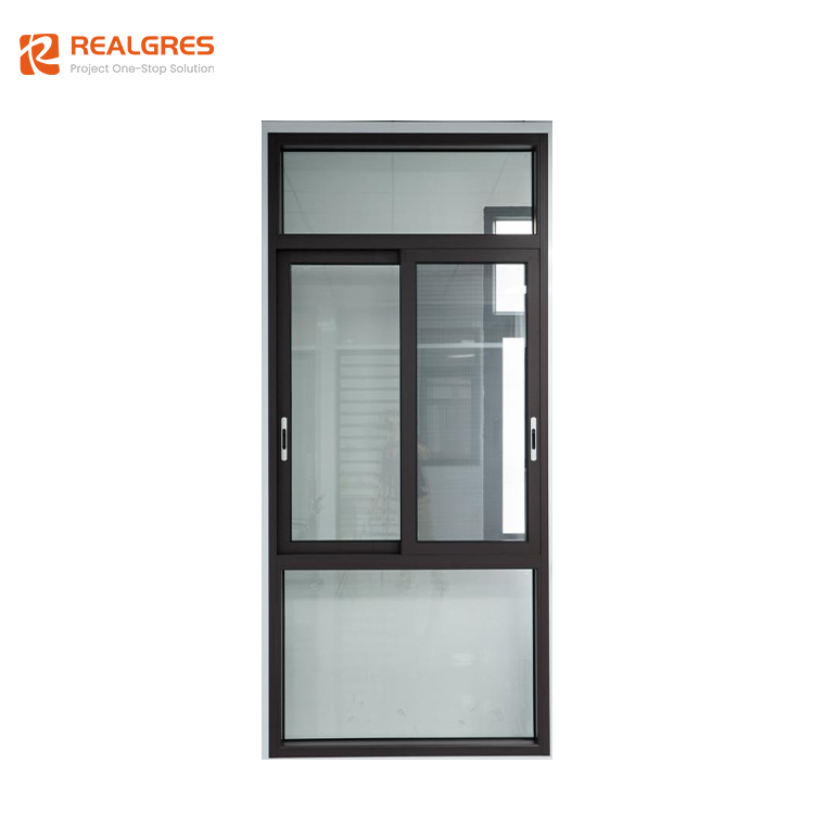 Realgres Hurricane Proof Sliding Aluminum windows Bullet Proof Kitchen windows and Doors
