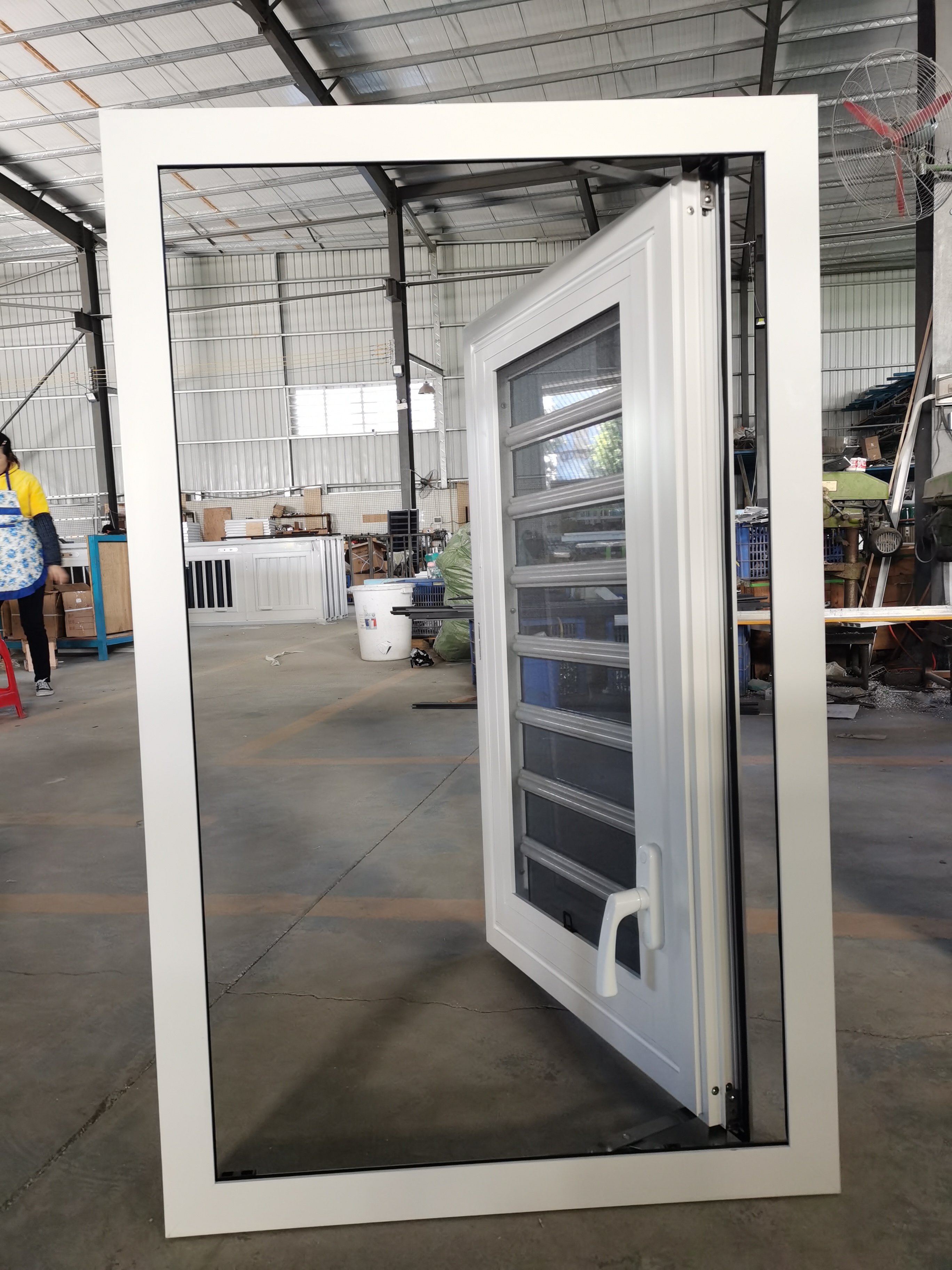 TOMA Aluminum Glass Louver Windows Aluminium Louver Door High Quality Rotatable Aluminum Glass Shutter Windows Doors