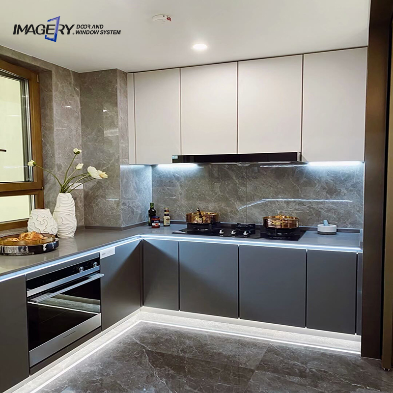 Hot Selling China Factory High Quality Waterproof Aluminium Kitchen Cabinet with Good Price