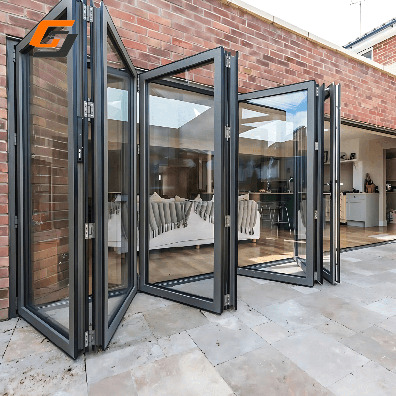 Aluminum Bifolding Door View 1