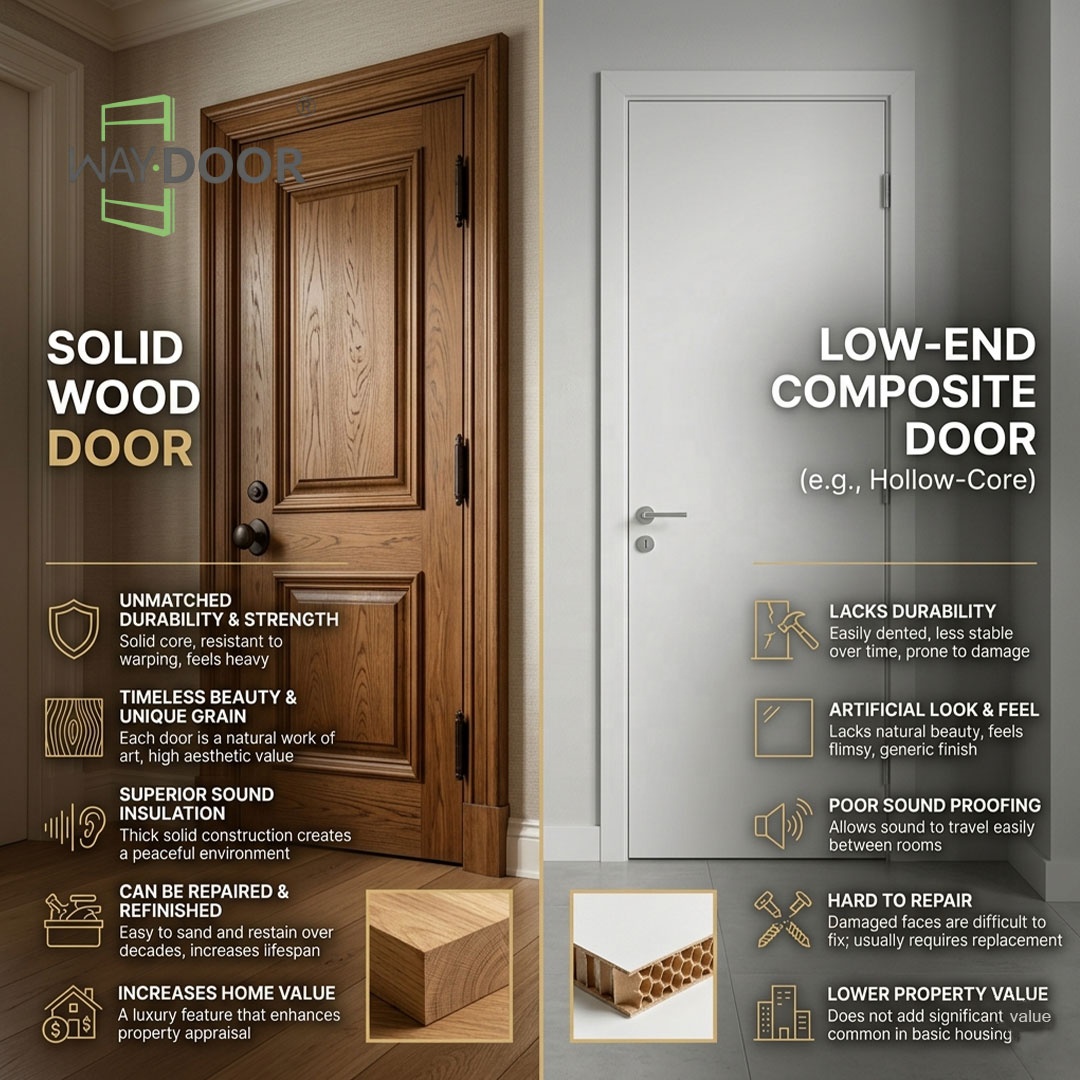 Custom Flush Oversized Front Entry Doors For Houses Heavy Duty Entrance Security Mahogany Oak Solid Wood Pivot Exterior Door