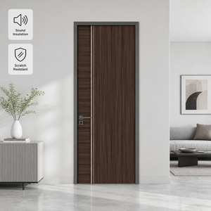 Custom Aluminum Clad Wood Doors Soundproof Composite Panel