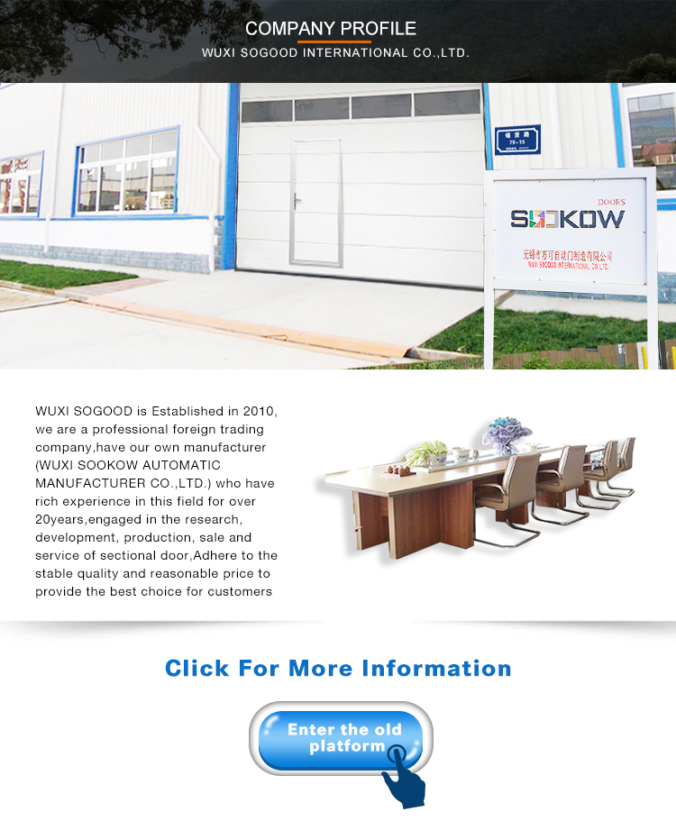 Company Profile - 50mm Thickness Aluminum Frame Garage Doors Frameless Glass